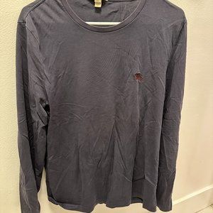 Vintage Burberry Long Sleeve T Shirt Mens Medium